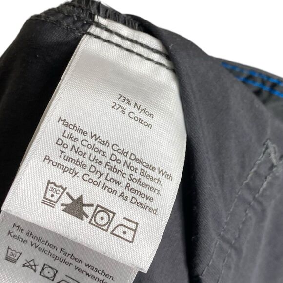 Eddie Bauer Pants Mens 38x32 Gray Travex Convertible Cargo Zip Off Lightweight - Picture 15 of 16